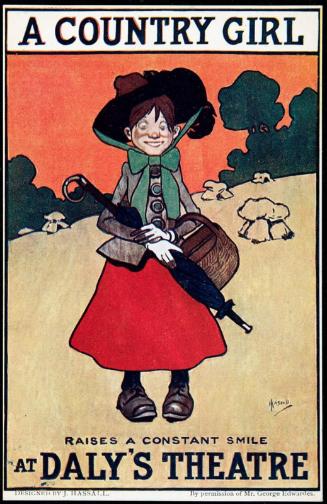 A COUNTRY GIRL RAISES A CONSTANT SMILE AT DALY'S THEATRE