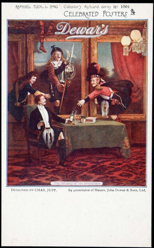 Dewar's: The Whisky of his forefathers.