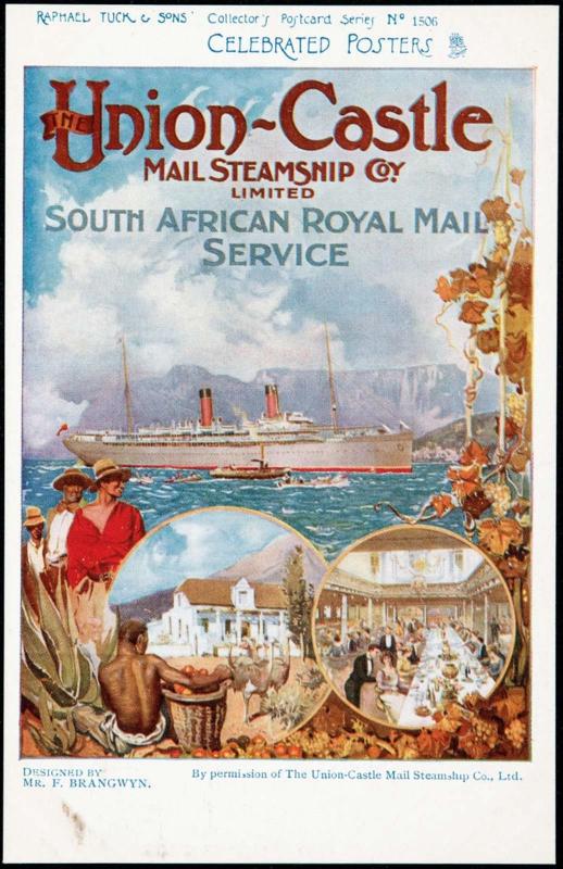 The Union-Castle Mail Steamship Co. Limited. SOUTH AFRICAN ROYAL MAIL SERVICE