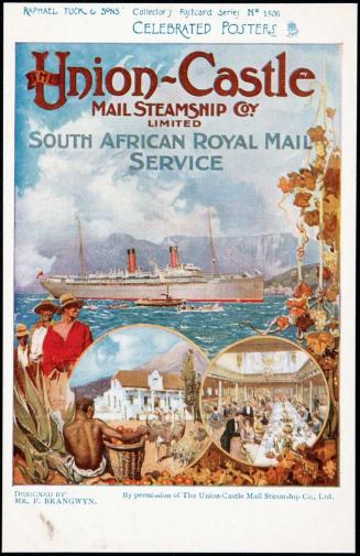 The Union-Castle Mail Steamship Co. Limited. SOUTH AFRICAN ROYAL MAIL SERVICE