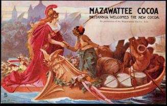 MAZAWATTEE COCOA; BRITANNIA WELCOMES THE NEW COCOA.
