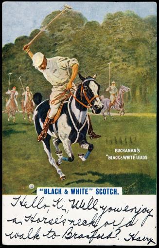 BUCHANAN'S "BLACK & WHITE" LEADS