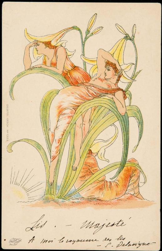 Lilies, from a series based on Flora’s Feast