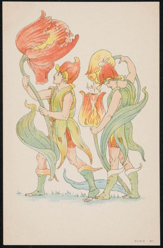 Tulips, from a series based on Flora’s Feast