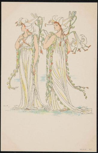 Lilies, from a series based on Flora’s Feast