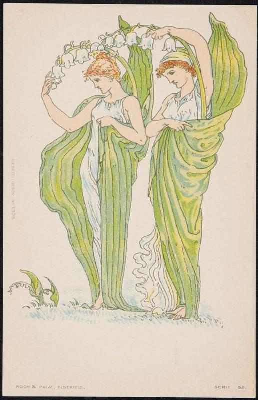 Lilies of the valley, from a series based on Flora’s Feast
