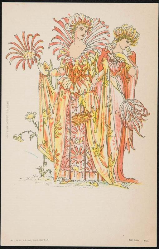 Chrysanthemum, from a series based on Flora’s Feast