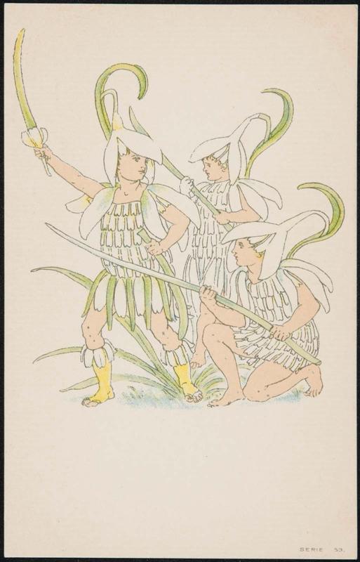 Snowdrops, from a series based on Flora’s Feast
