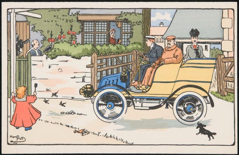 Arriving by car