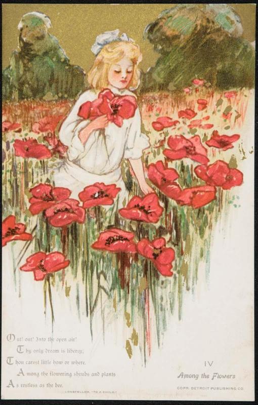 Among the Flowers