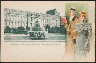Château - Le Parterre du Nord et la Fontaine de la Pyramide
