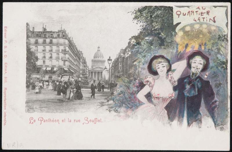 Le Panthéon et la rue Soufflot