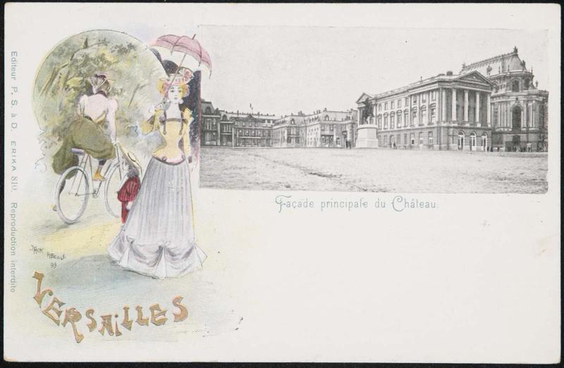 VERSAILLES; Façade principlae du Château
