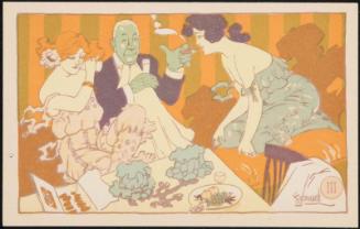 Smoking with two women