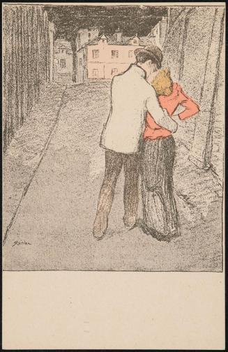 Couple out for a stroll