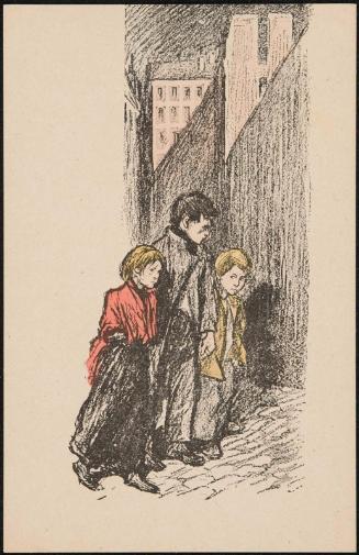 Three young children