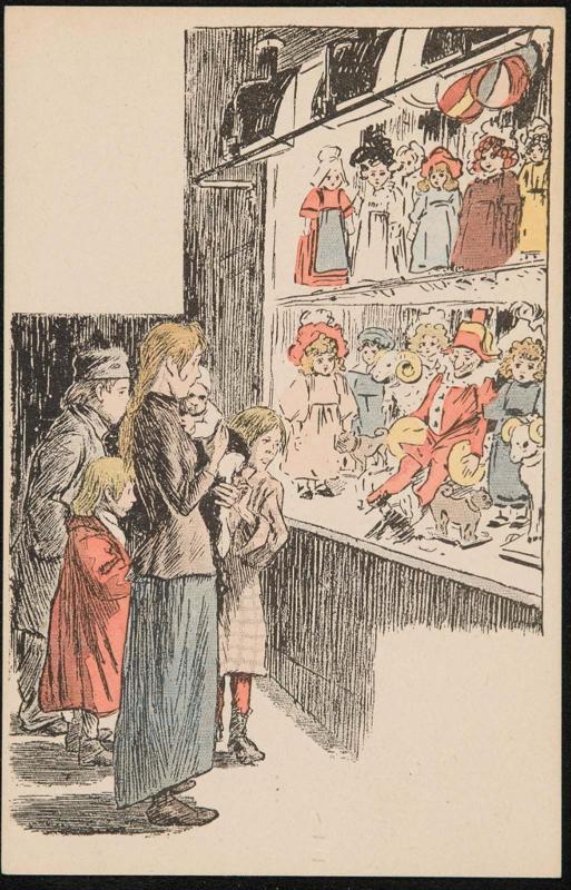 Window shopping for fancy dolls