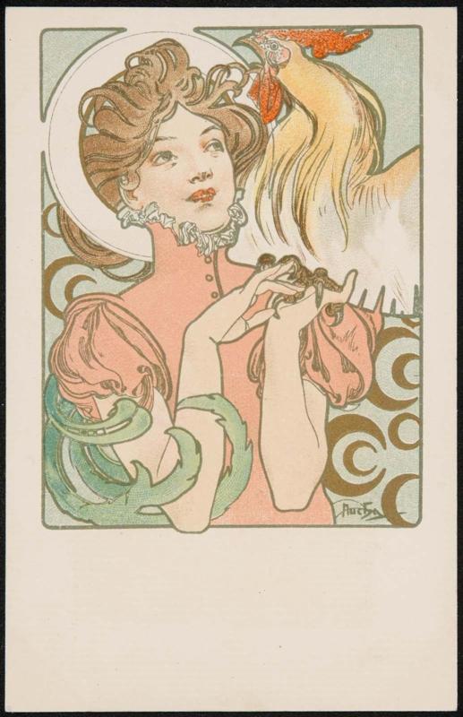 Cover for the magazine Cocorico 12/31/1898; No. 1