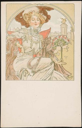 Menu au Banquet Officiel de l'Exposition de 1900
