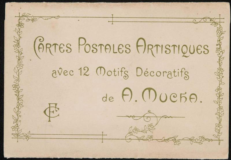 Envelope for the series Cartes Postales Artistiques