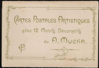 Envelope for the series Cartes Postales Artistiques