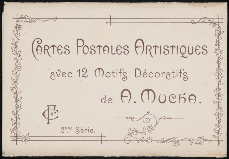 Envelope for the series Cartes Postales Artistiques; Series 2