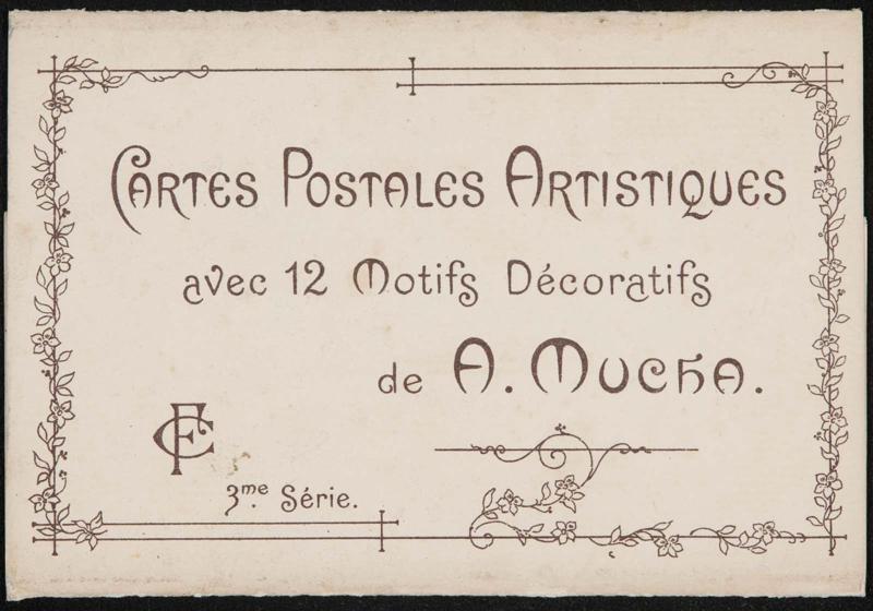 Envelope for the series Cartes Postales Artistiques; Series 3