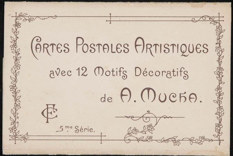 Envelope for the series Cartes Postales Artistiques; Series 5