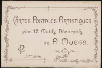 Envelope for the series Cartes Postales Artistiques; Series 5