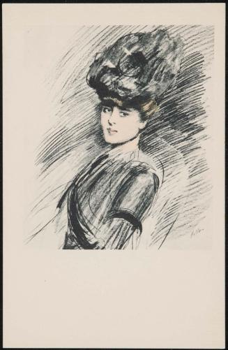 Woman in a fancy hat