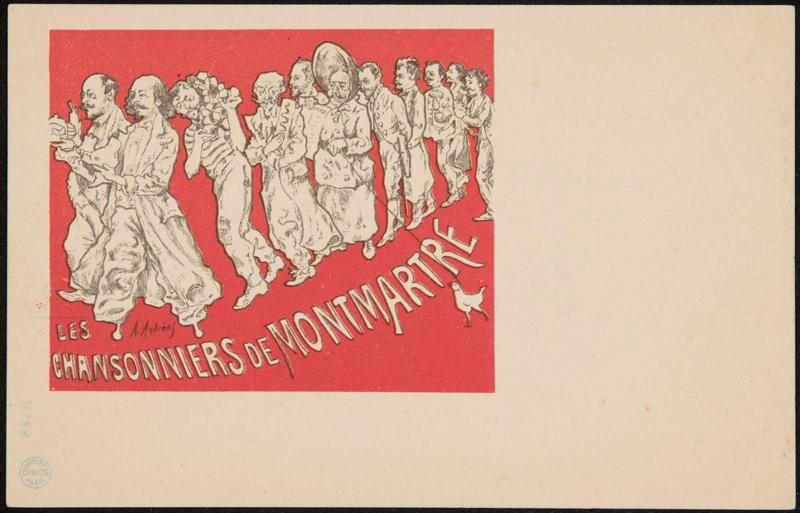 LES CHANSONNIERS de MONTMARTRE