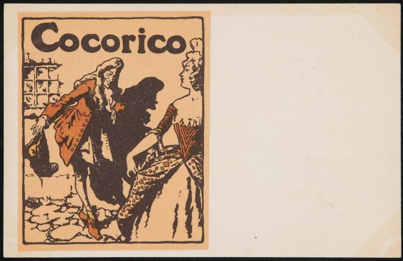 Cover art for the magazine Cocorico Issue 34