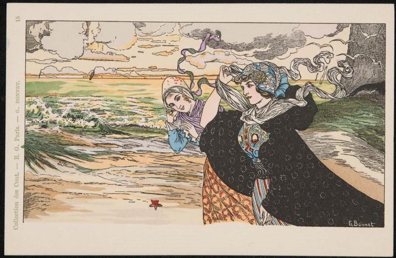 Along the shore