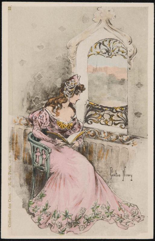 Reading by the window