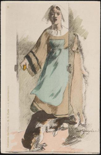 Woman in the doorway