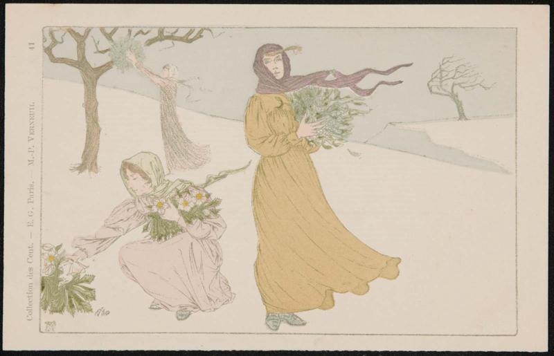 Picking flowers