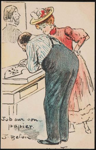 Job sur son papier
