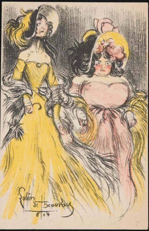 Unhappy guests at the ball