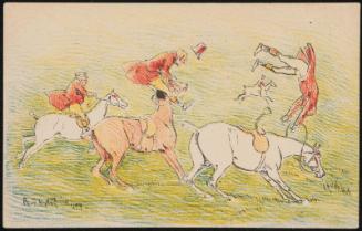 Thrown of their horses