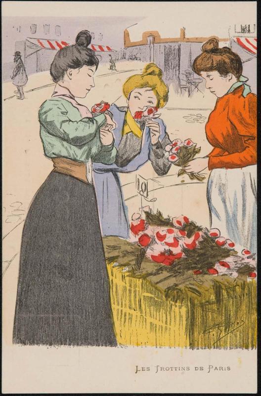 Buying flowers