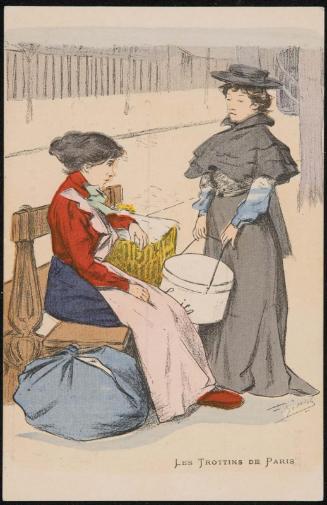 Two women chatting