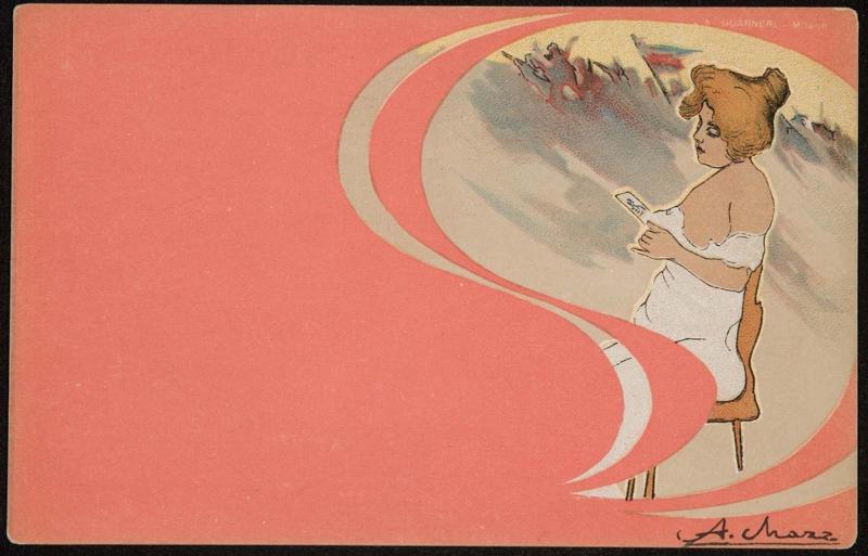 Woman in a white dress