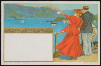 Cartolina Ufficiale "Lariana Societa di Navig. sul Lago di Como"