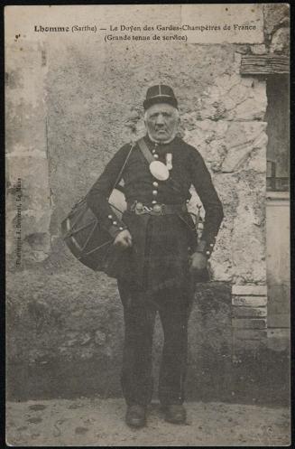 Lhomme (Sarthe) - Le Doyen des Gardes-Champetres de France (Grande tenue de service)