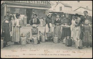 Cauterets. - Le Marché au lait (Place de l'Hôtel-de-Ville)