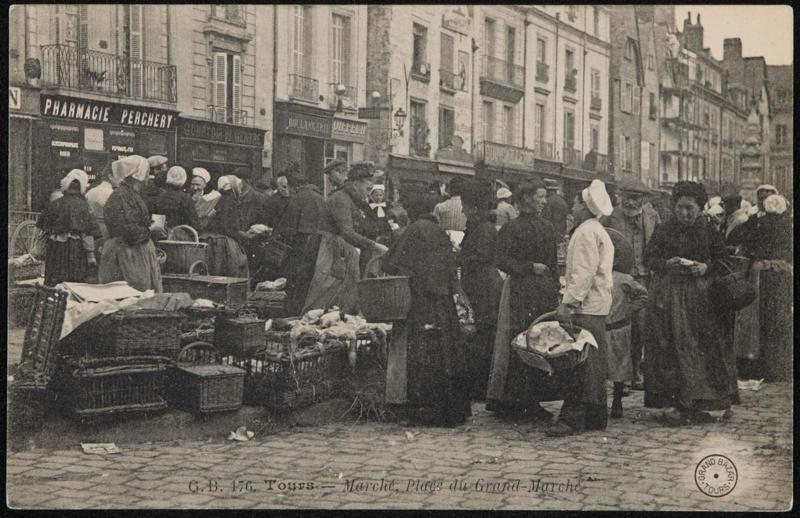 Tours - Marché, Place du Grand-Marché