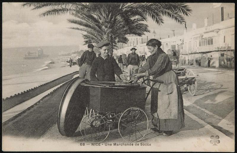 Nice - Une Marchande de Socca