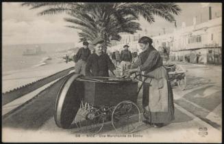 Nice - Une Marchande de Socca