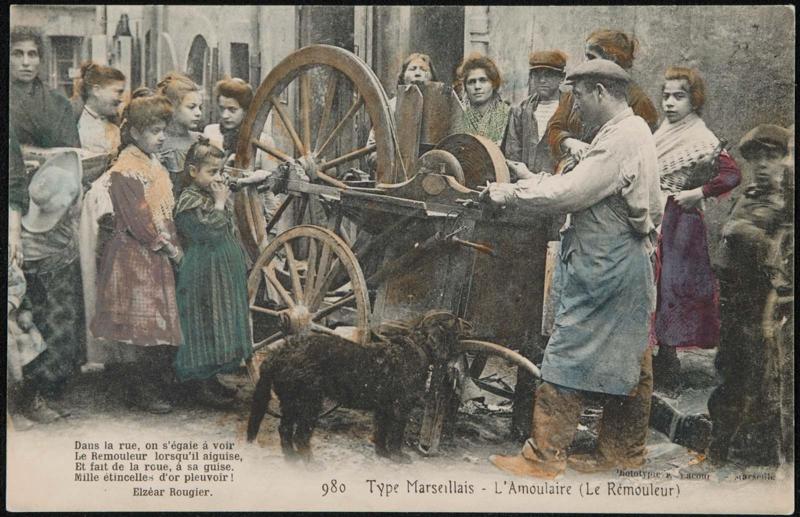 Type MArseillais - L'Amoulaire (Le Rémouleur)