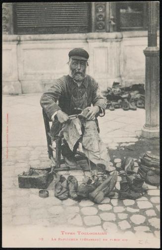 Types Toulousains; Le Rapièceur (Pétassou) en Plein Air